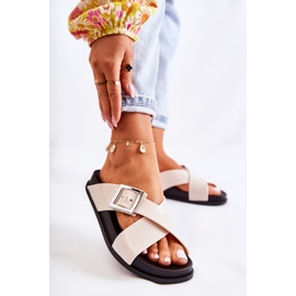 Damen-Gummihausschuhe ZAXY JJ285057 Weiß 1