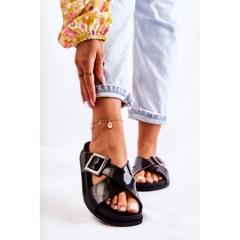 Damen-Gummihausschuhe ZAXY JJ285058 Schwarz 1