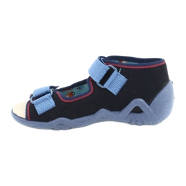 Befado gelbe Kinderschuhe 350P014 rot marineblau blau 2