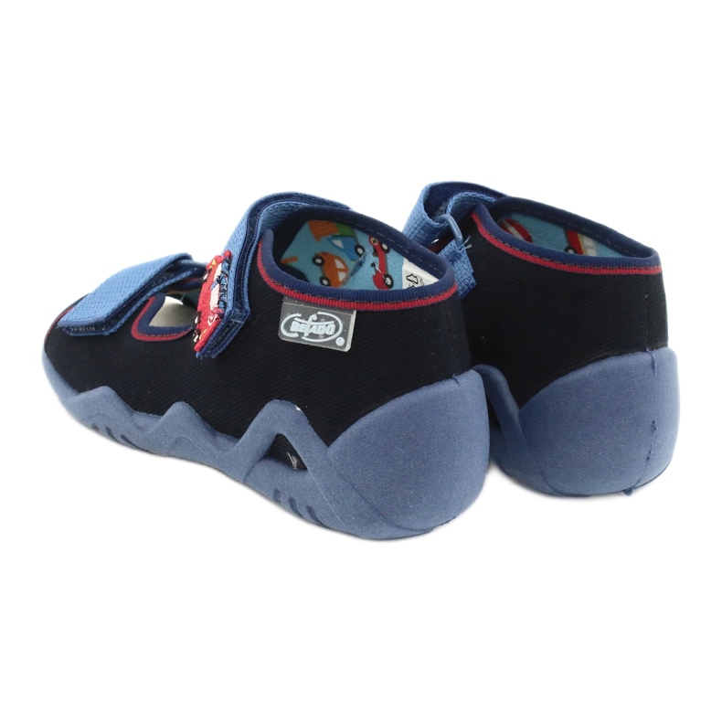 Befado gelbe Kinderschuhe 350P014 rot navy blau blau 6