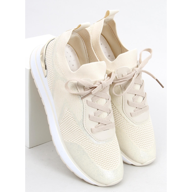 Remy Beige Sockensneaker 2