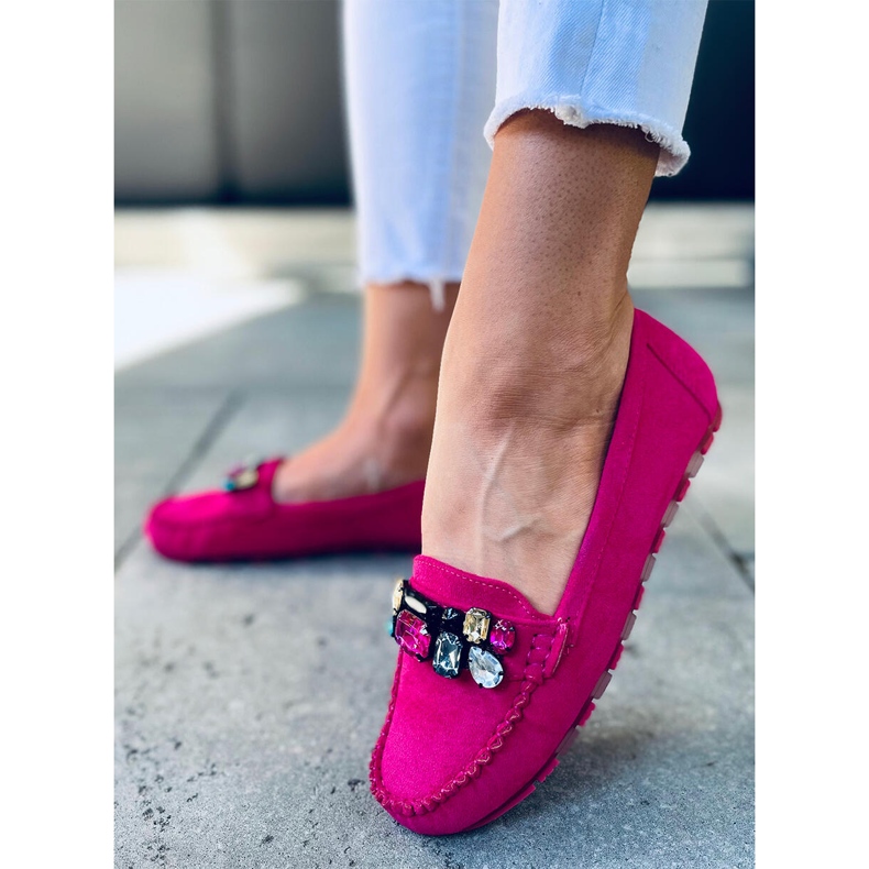 Loafer mit Megara Fuchsia-Steinen rosa 1
