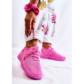 PS1 Damen Sportschuhe Turnschuhe Stoff Pink Storia rosa 1