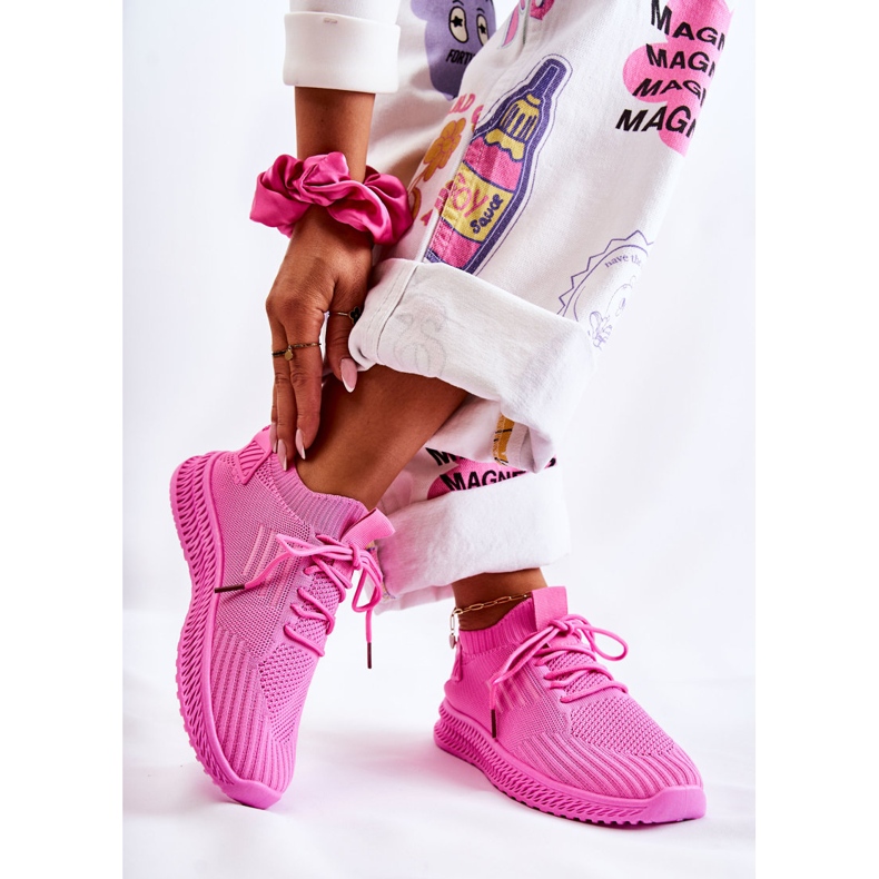 PS1 Damen Sportschuhe Turnschuhe Stoff Pink Storia rosa 2