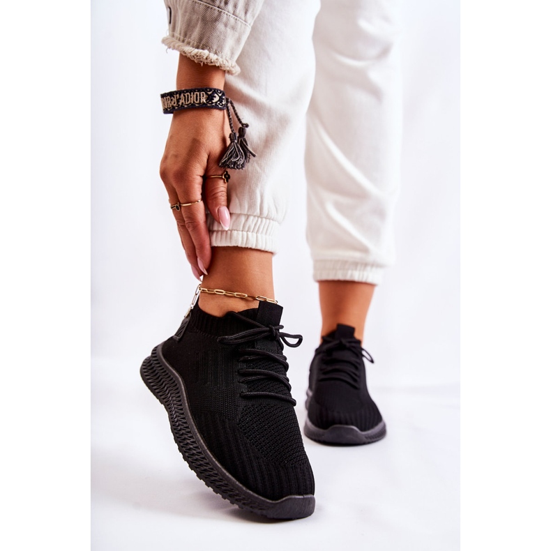 PS1 Damen Sportschuhe Material Sneakers Schwarz Storia 1