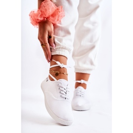 PE1 Klassische Damen-Turnschuhe Weiß Dellis 2