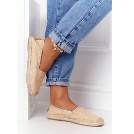 Espadrilles auf Strohsohle Lu Boo Beige 1
