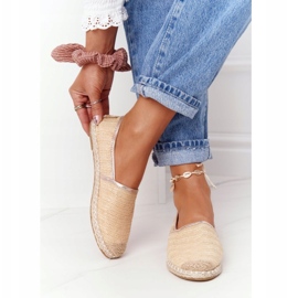 Espadrilles auf Strohsohle Lu Boo Beige 2