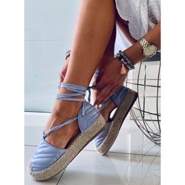 Freesia Lila knöchellange Espadrilles 1