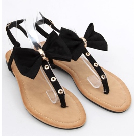 Flip-Flops mit Schleife in Twist Black schwarz 1