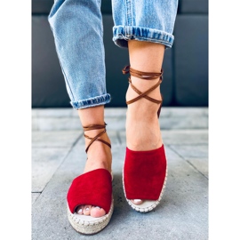 Andrina Red Damen-Espadrilles rot 1