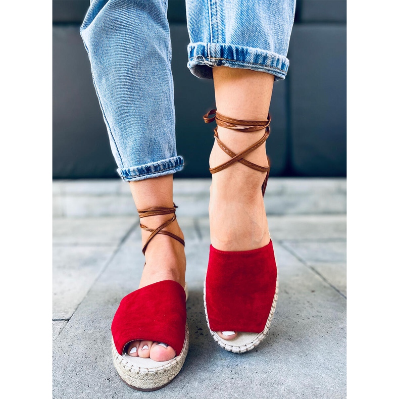Andrina Red Damen-Espadrilles rot 1