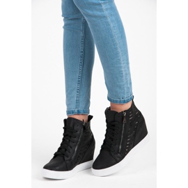 Seastar Sneaker in Hochglanz schwarz 2