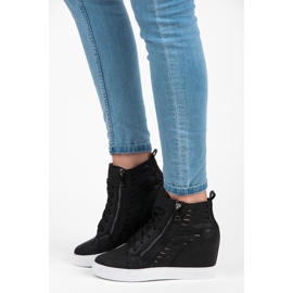 Seastar Sneaker in Hochglanz schwarz 1