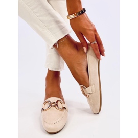 Porter Beige Damen-Slipper 2