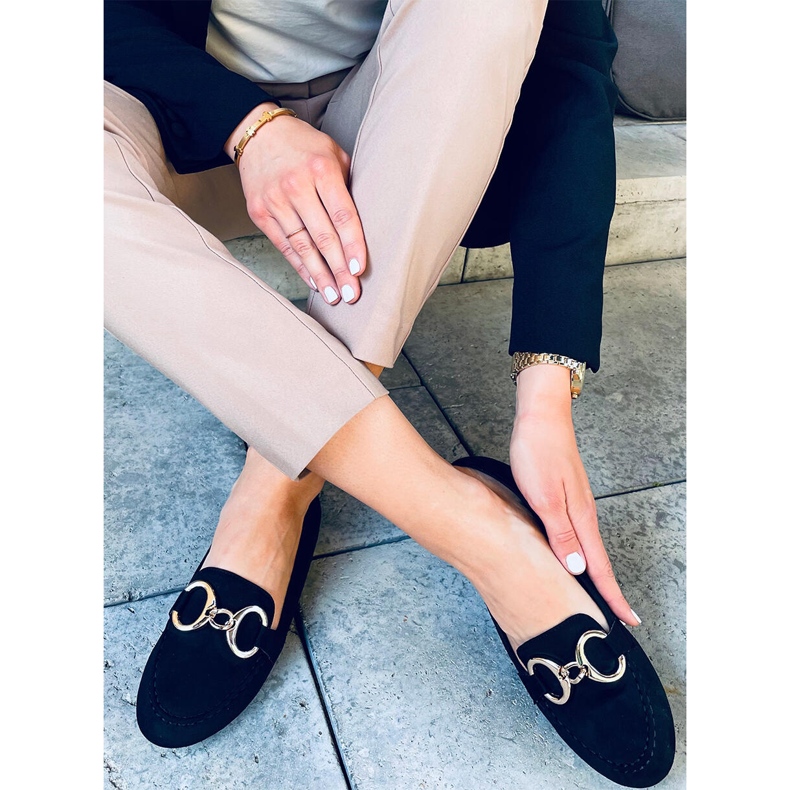 Porter Black Damen-Slipper schwarz 1