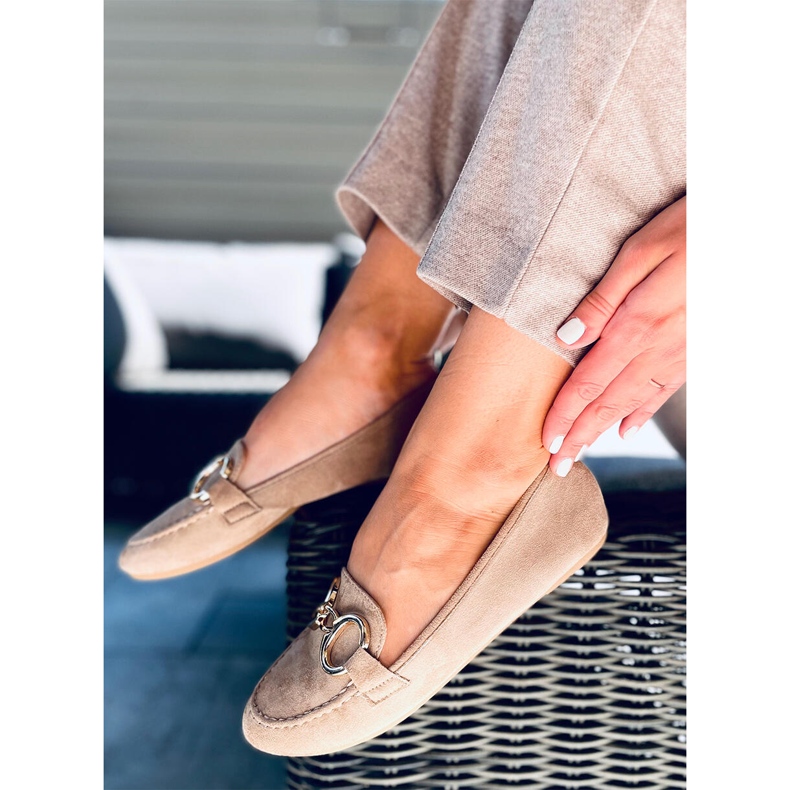 Porter Khaki Damen-Slipper beige 1