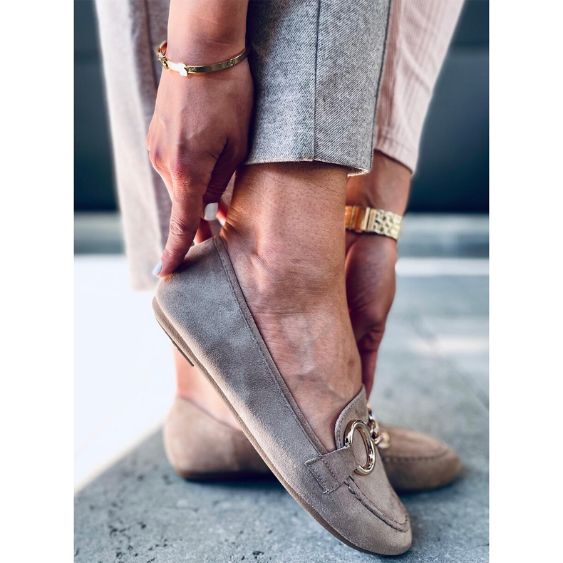 Porter Khaki Damen-Slipper beige 2