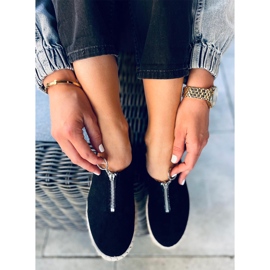 Flynn Black Damen-Espadrilles schwarz 2