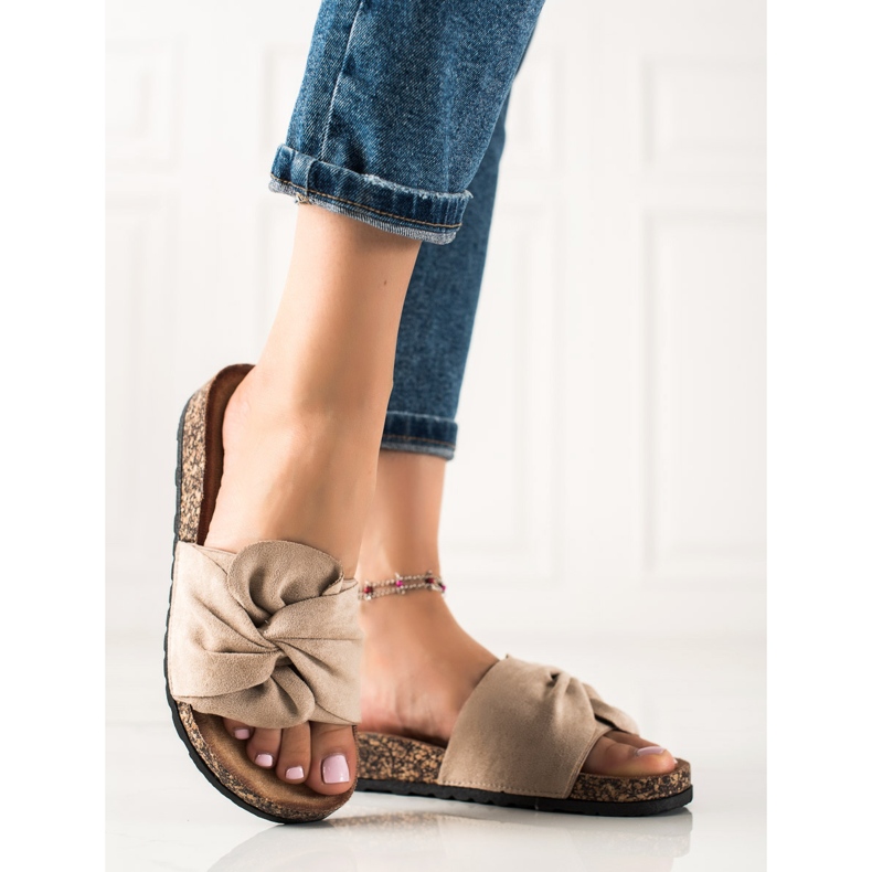 Seastar Bequeme lässige Hausschuhe beige 1