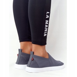 Damen Sneaker Slip-on Big Star FF274A607 Grau 3