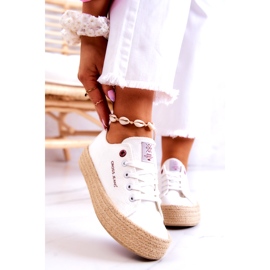 Big Star Sportschuhe Espadrilles Cross Jeans JJ2R4005C Weiß 4