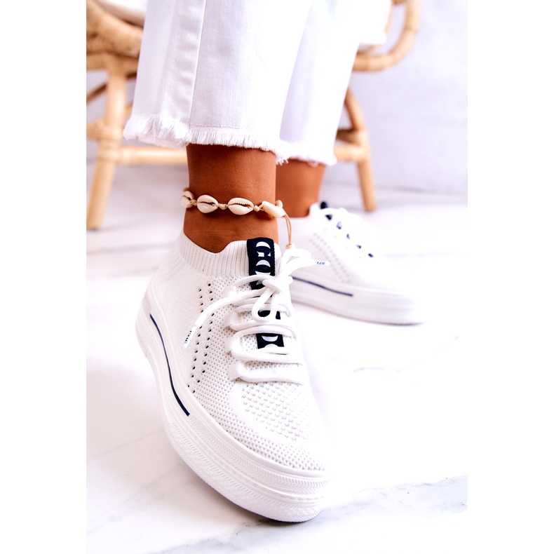 Damen Sportschuhe Turnschuhe GOE JJ2N4164 Weiß 2