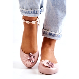 Duftende Gummi-Ballerinas für Damen ZAXY JJ285051 Nude beige 4