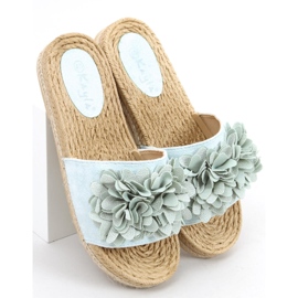 Blumenfiesta Primrose Green Pantoffeln grün 2