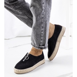 Schwarze Espadrilles von Verneli 1