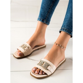 Seastar Elegante Hausschuhe beige 1