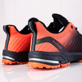 DK Sportschuhe schwarz orange 2