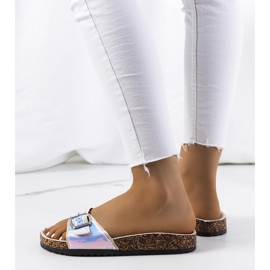 Beige Nootka-Hausschuhe für Damen 1