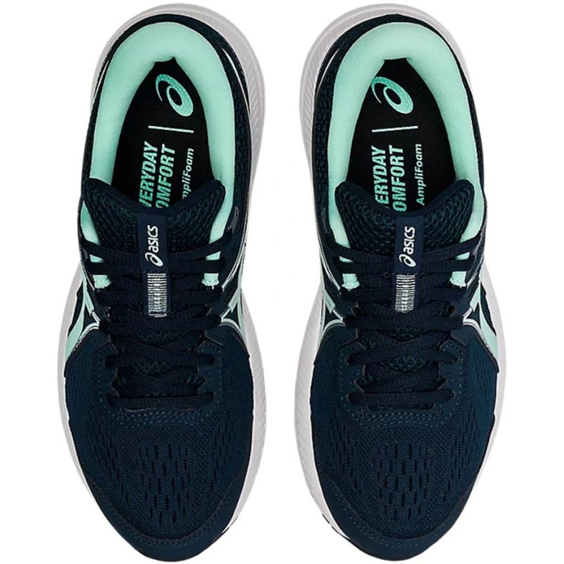 Asics Gel Contend 7 W 1012A911 407 Laufschuhe marineblau grün 1