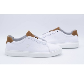 Polbut Herren-Sportschuhe aus Leder 2109 weiß 4