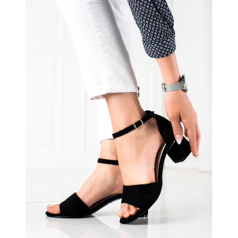 Seastar Elegante Sandalen auf High Heels schwarz 1