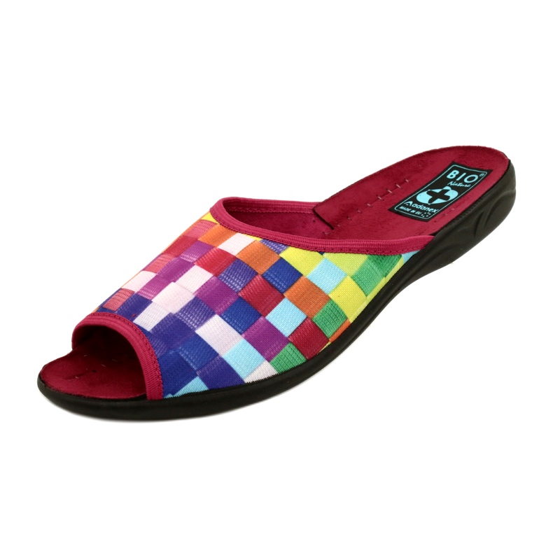 Damenhausschuhe Adanex 27266 SAK1 rot 4