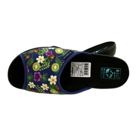 Hausschuhe Hausschuhe Kiwi Adanex DIK2 Tęg. G1 / 2 26061 Marineblau lila mehrfarbig grün 5