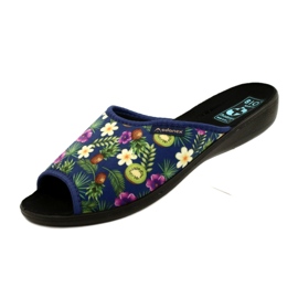 Hausschuhe Hausschuhe Kiwi Adanex DIK2 Tęg. G1 / 2 26061 Marineblau lila mehrfarbig grün 4