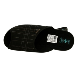 Adanex Herrenhausschuhe Hausschuhe 25954 Schwarz 5