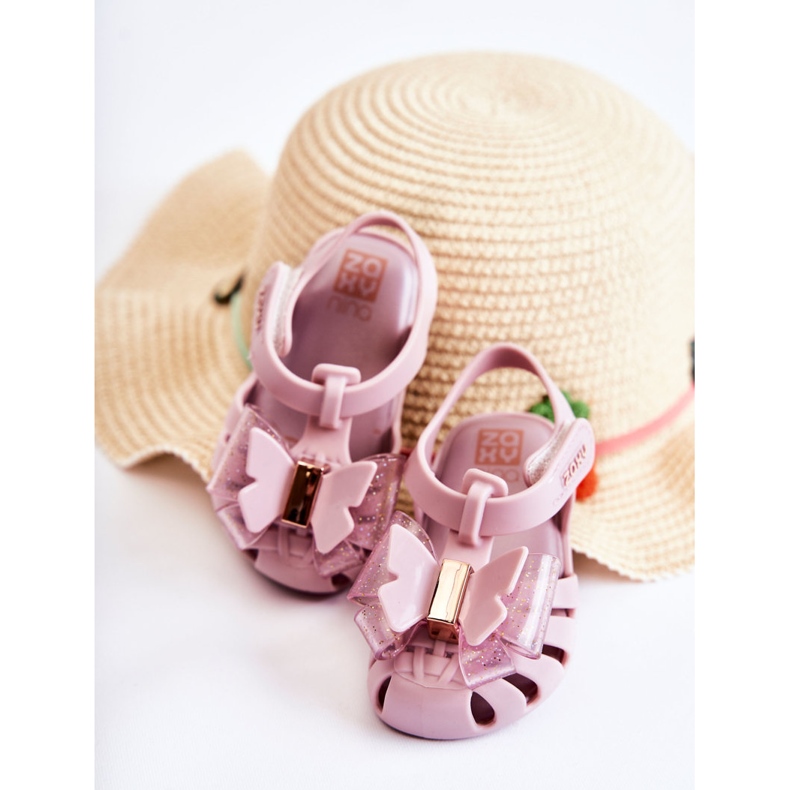 Kindersandalen mit Klettverschluss Fragrant ZAXY JJ385034 Helllila ['lila'] 2