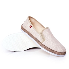 Herren Espadrilles Big Star HH176001 Beige 3