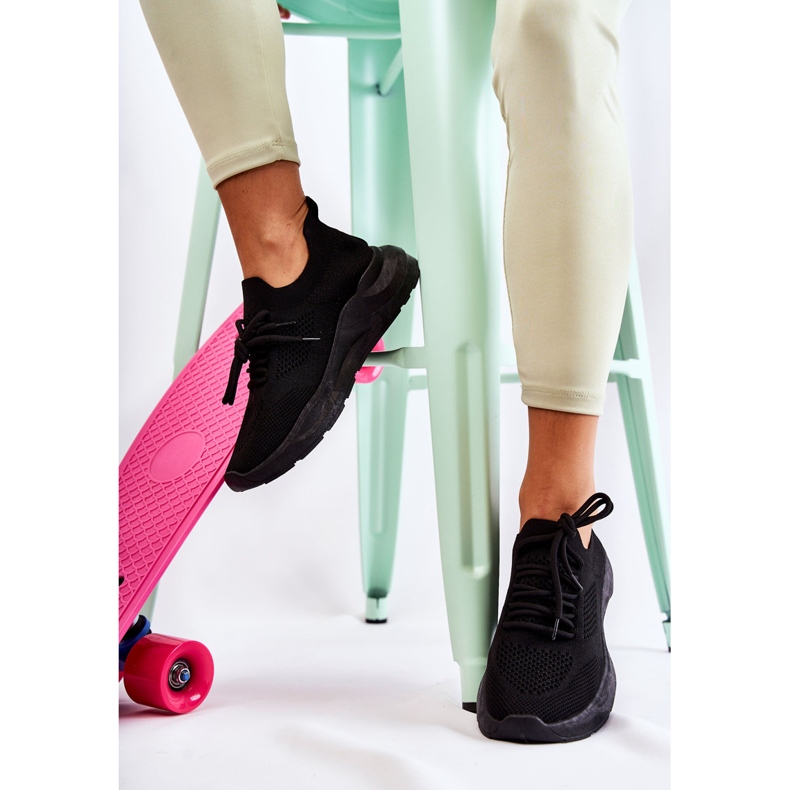 FK2 Sportschuhe für Damen, Slip-On Schwarz Livia 1