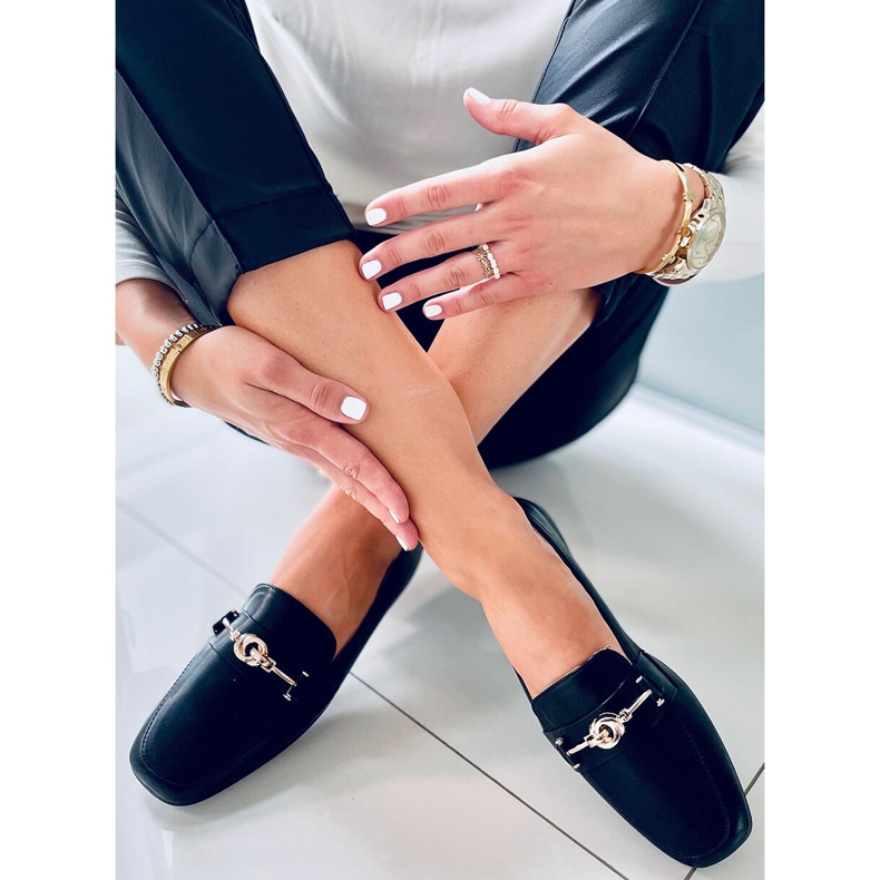 Tansy Black Damen-Slipper schwarz 2