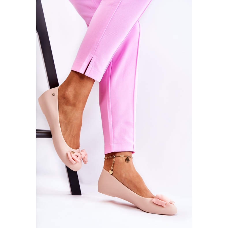 PH1 Ballerina-Schleife aus Gummi für Damen Nude Fergie beige 2