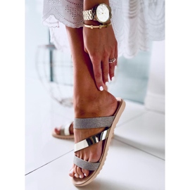 Diarra Oro Hausschuhe für Damen golden 2