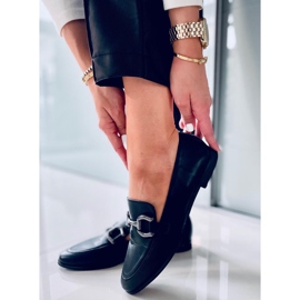 Tulip Black Damen-Slipper schwarz 1