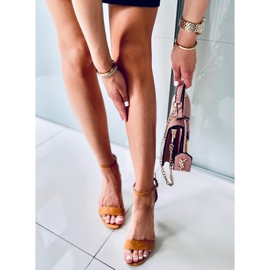 Sandalen mit hohem Absatz Sheila DK.CAMEL braun 1