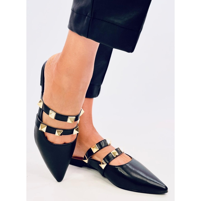 Canna Black Damen Sandalen schwarz 2