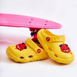 BEFADO S.A. Kinderhausschuhe Kroks Miś Befado 159X107 Gelb 2